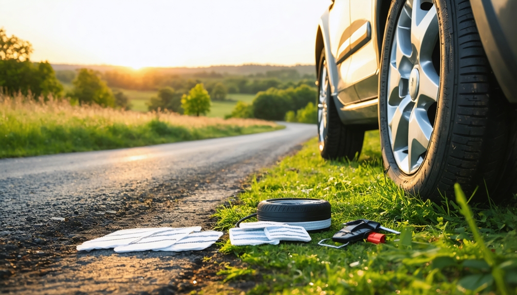 Roadside Assistance - Flat Tire Change