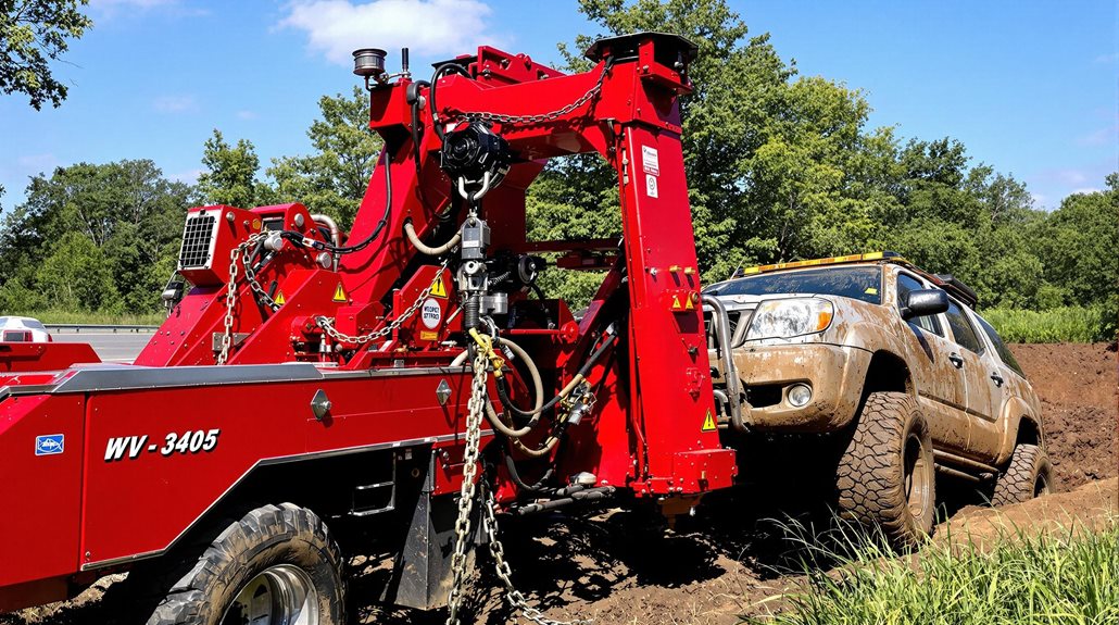 towing retrieval winching recovery